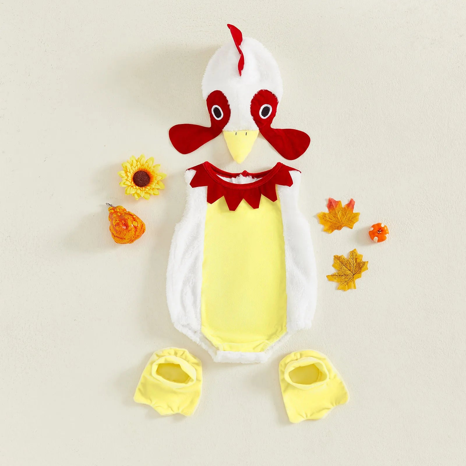 Cutest Chick in the Coop! 3-Piece Baby Costume Set - Infant Halloween Costume