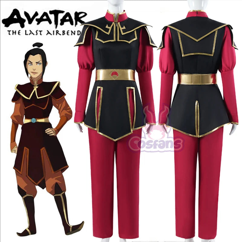 Azula Cosplay Outfit: Avatar Halloween Costume for Adults
