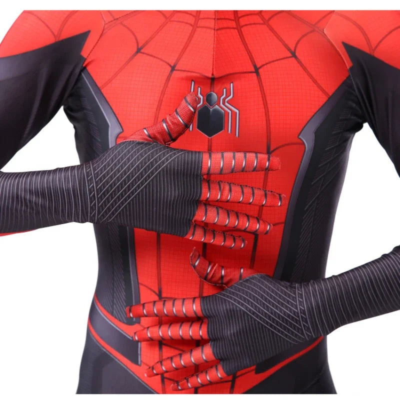 Anime Spider Man Costume Adult Jumpsuit Spandex | Superhero Zhentai Halloween Party Cosplay