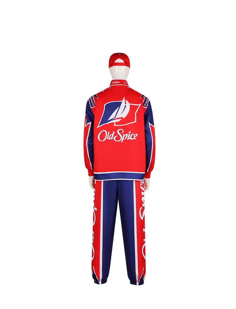 Ricky Bobby Cosplay Costume: Talladega Nights Racing Suit