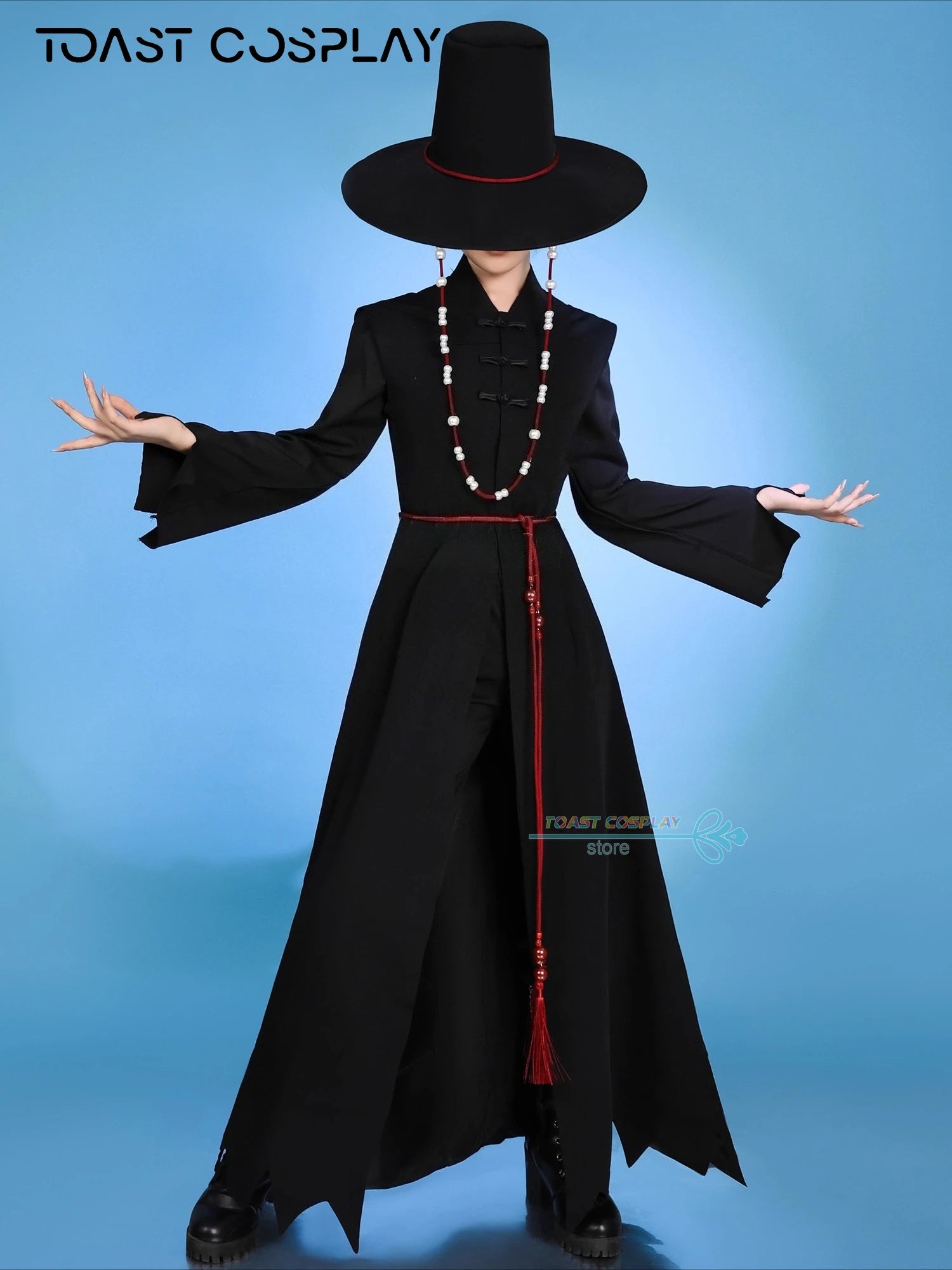 K-Pop Demon Hunter Cosplay Costume: Unisex Black Outfit for Halloween