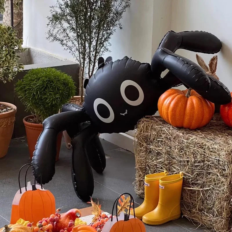 Large Cute Spider Balloon | Cartoon Animal Halloween Party Decoration