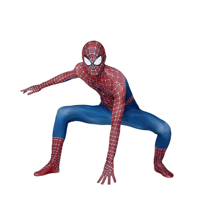Anime Spider Man Costume Adult Jumpsuit Spandex | Superhero Zhentai Halloween Party Cosplay