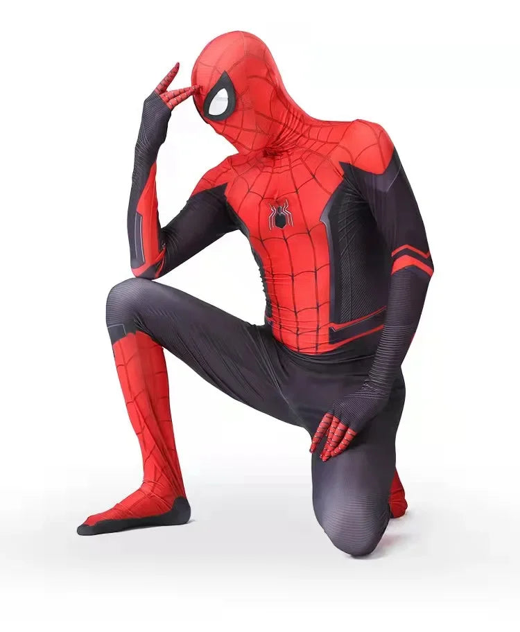 Anime Spider Man Costume Adult Jumpsuit Spandex | Superhero Zhentai Halloween Party Cosplay