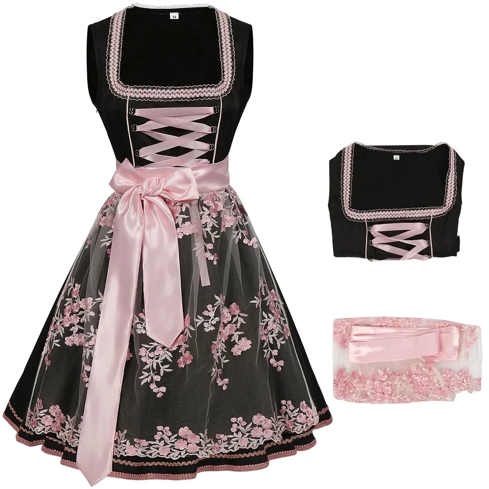 Oktoberfest Dirndl Dress: Traditional Bavarian Costume for Women