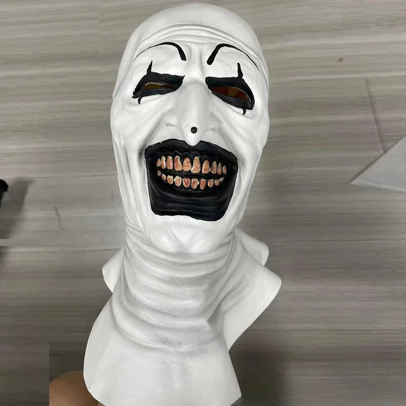 Terrifier "Art the Clown" Costume & Mask | Scary Movie Horror Cosplay (Items Sold Separately)