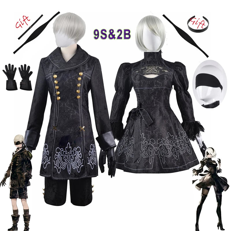 Anime Nier Automata Yorha Cosplay | Couple Costume Ideas