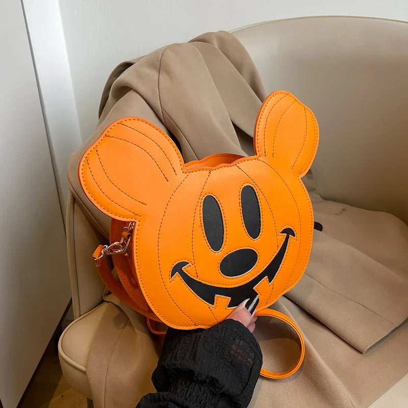 Mickey Pumpkin Crossbody Bag | Theme Park Accessory