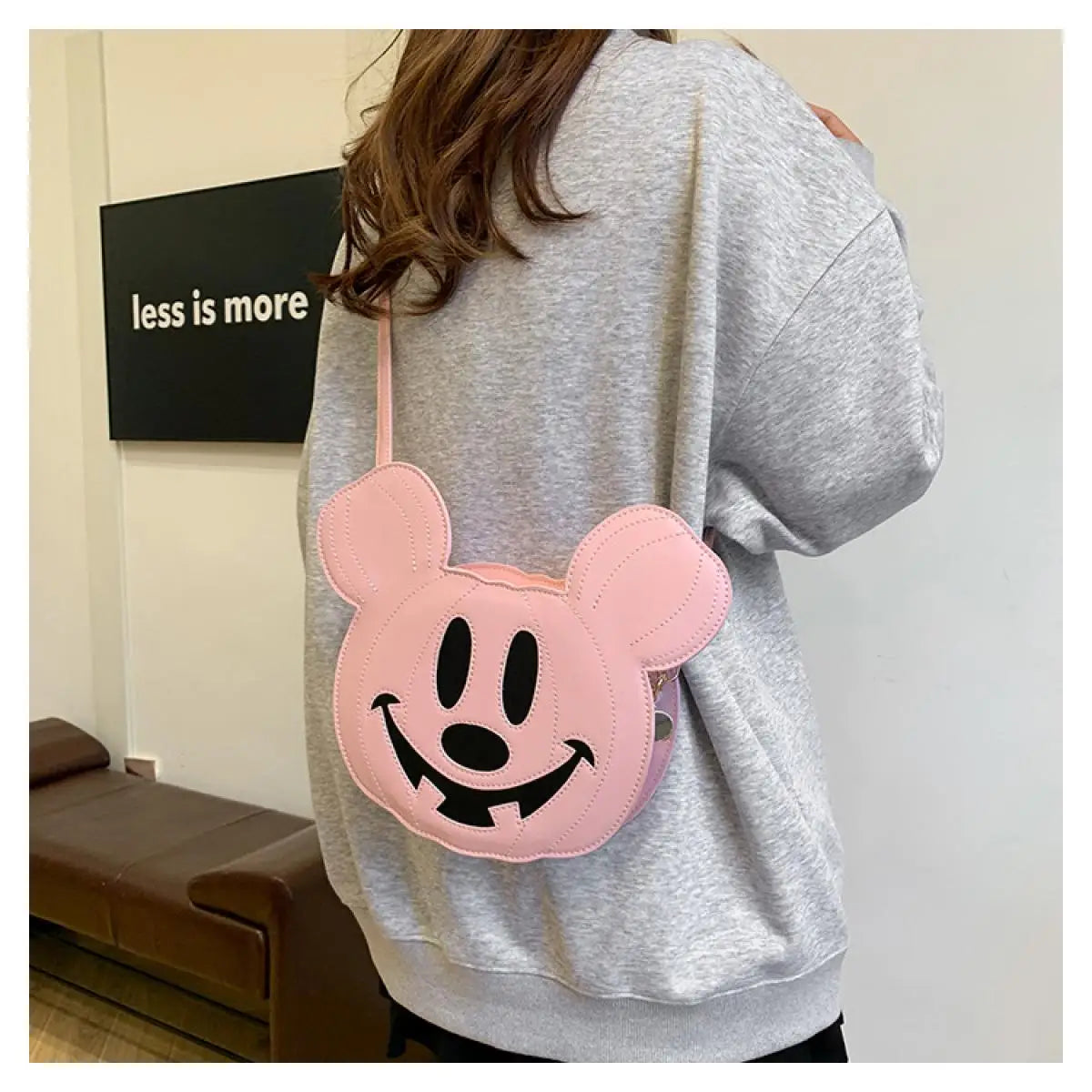 Mickey Pumpkin Crossbody Bag | Theme Park Accessory