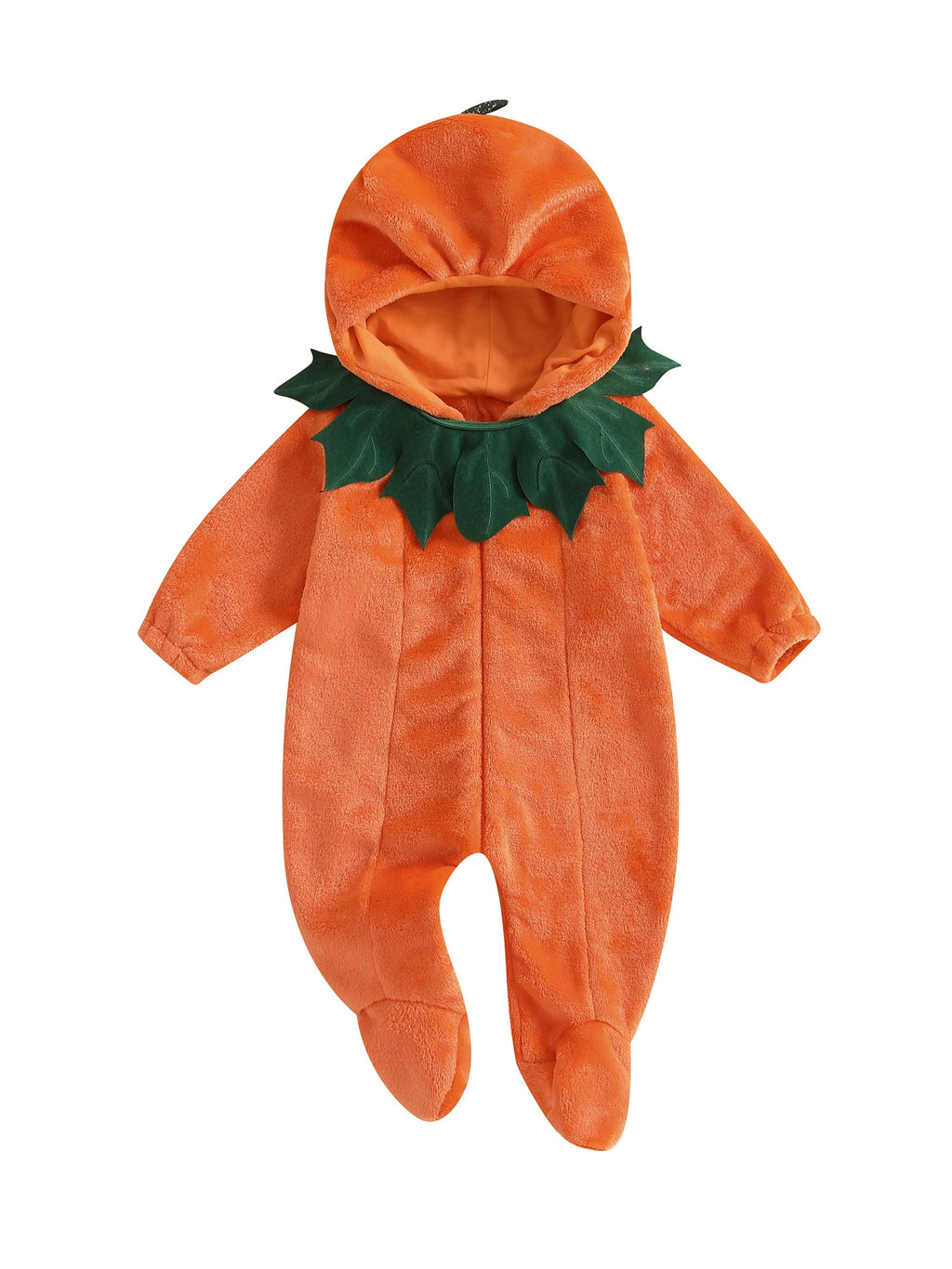 Cozy Pumpkin Costume Romper for Infants - Infant Halloween Costumes