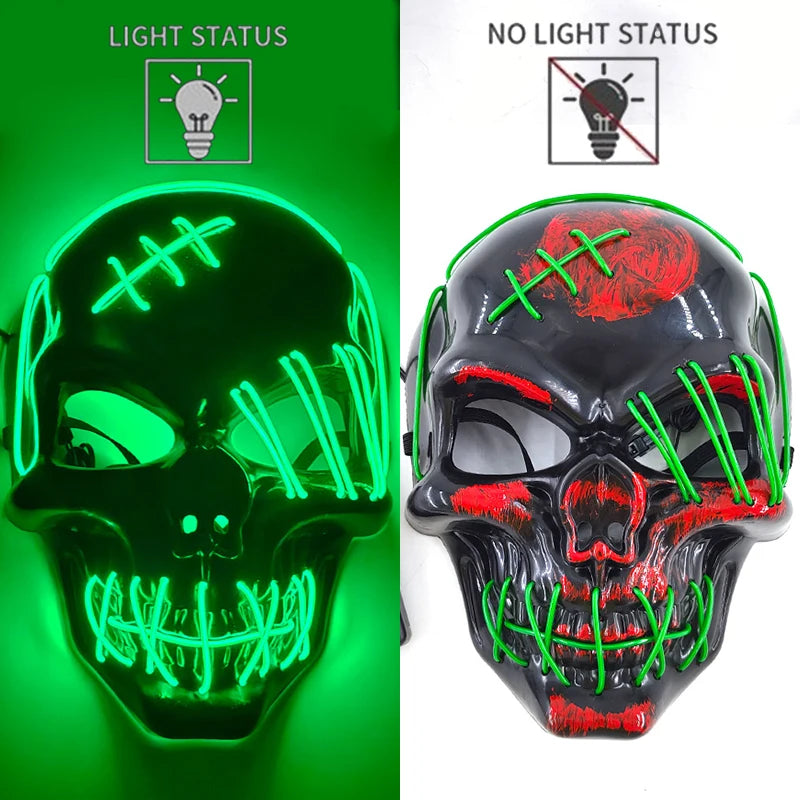 Scary Skeleton Gentleman Mask | Full Head & Chest Latex Horror Mask with Top Hat