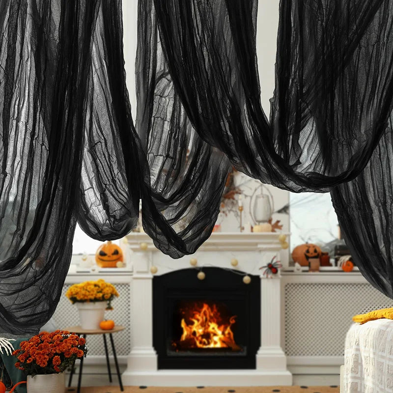 Large Creepy Cloth Spooky Gauze | Essential Haunted House Halloween Decor