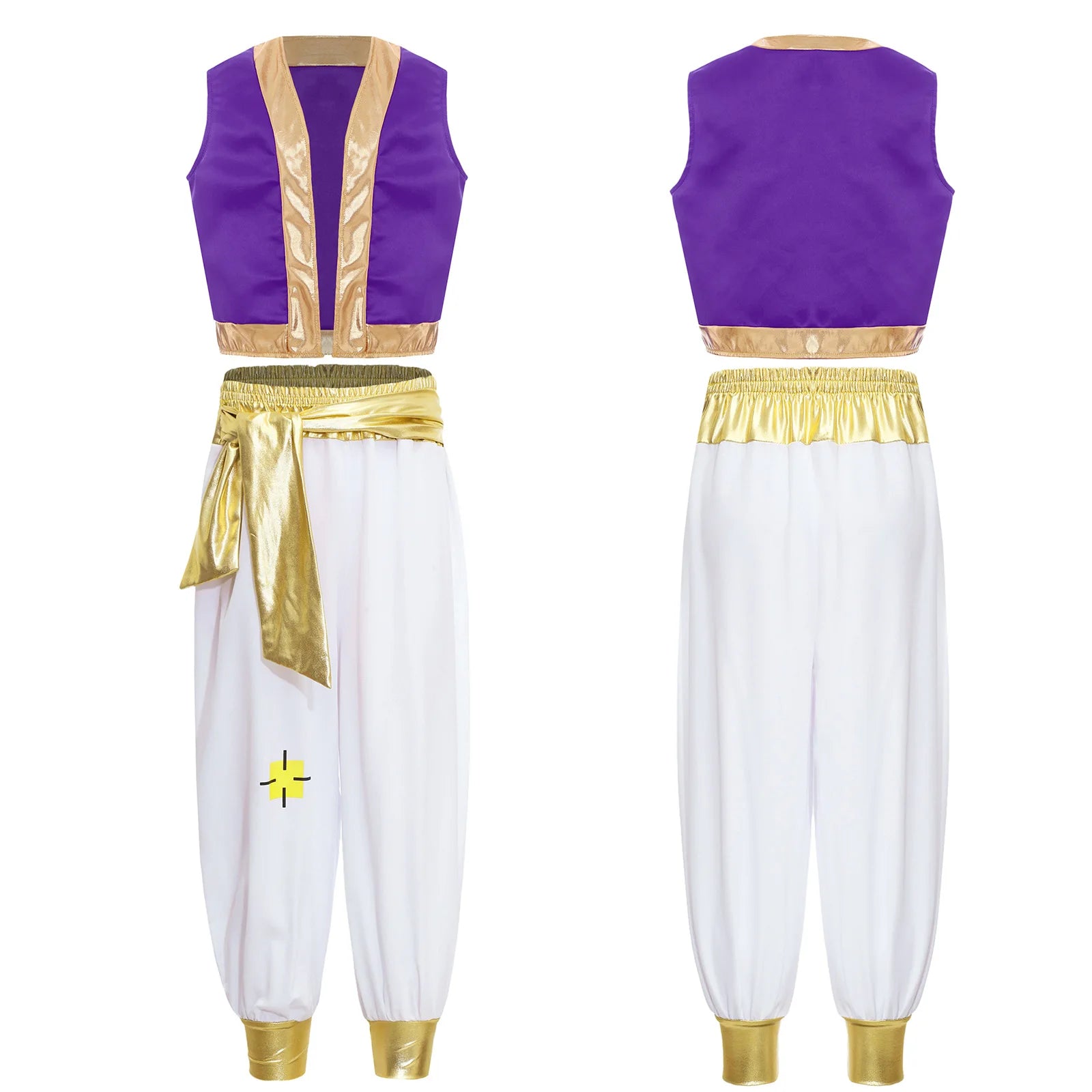 Arabian Prince Alladin Halloween Costume for Boys