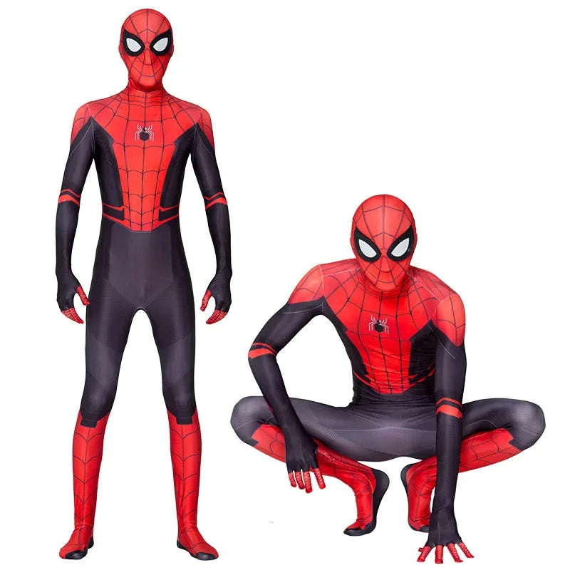 Anime Spider Man Costume Adult Jumpsuit Spandex | Superhero Zhentai Halloween Party Cosplay
