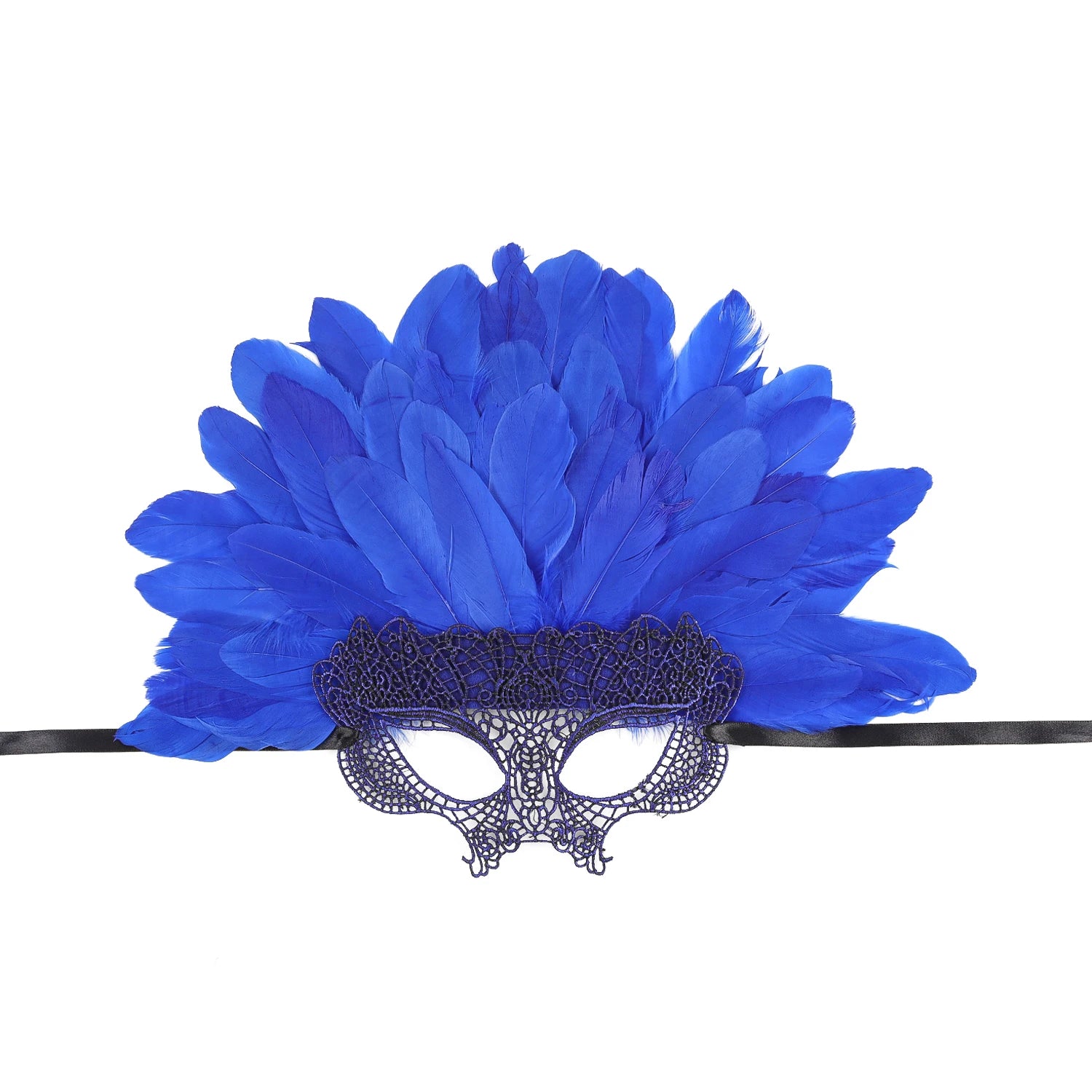 Vibrant Feather Headdress | Showgirl & Masquerade Ball Headpiece | Adult Costume Accessory