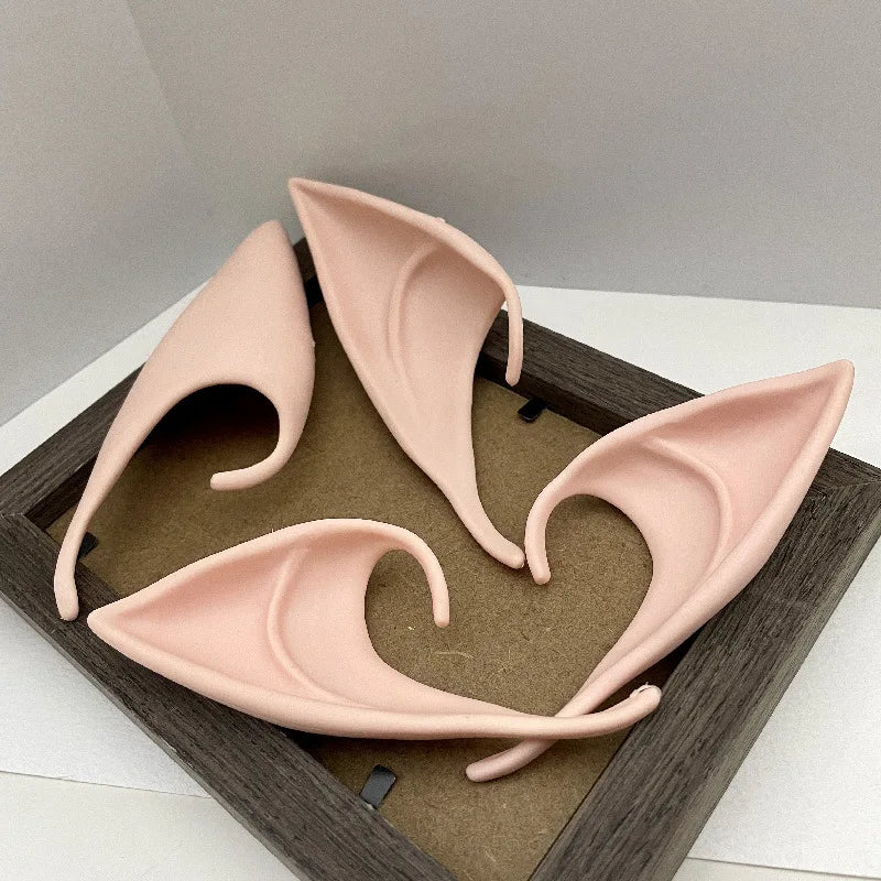 Soft Latex Elf Ears (1 Pair) | Fairy &  Pixie Prosthetic Ears for Halloween Cosplay