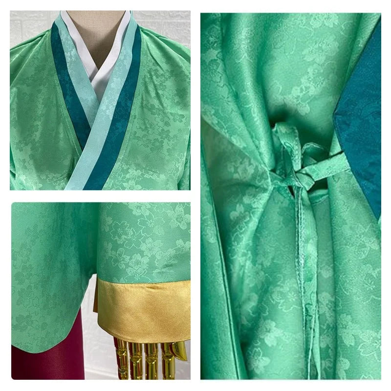 Anime Maomao Cosplay Costume | Apothecary Diaries Kimono Mao Mao Outfits