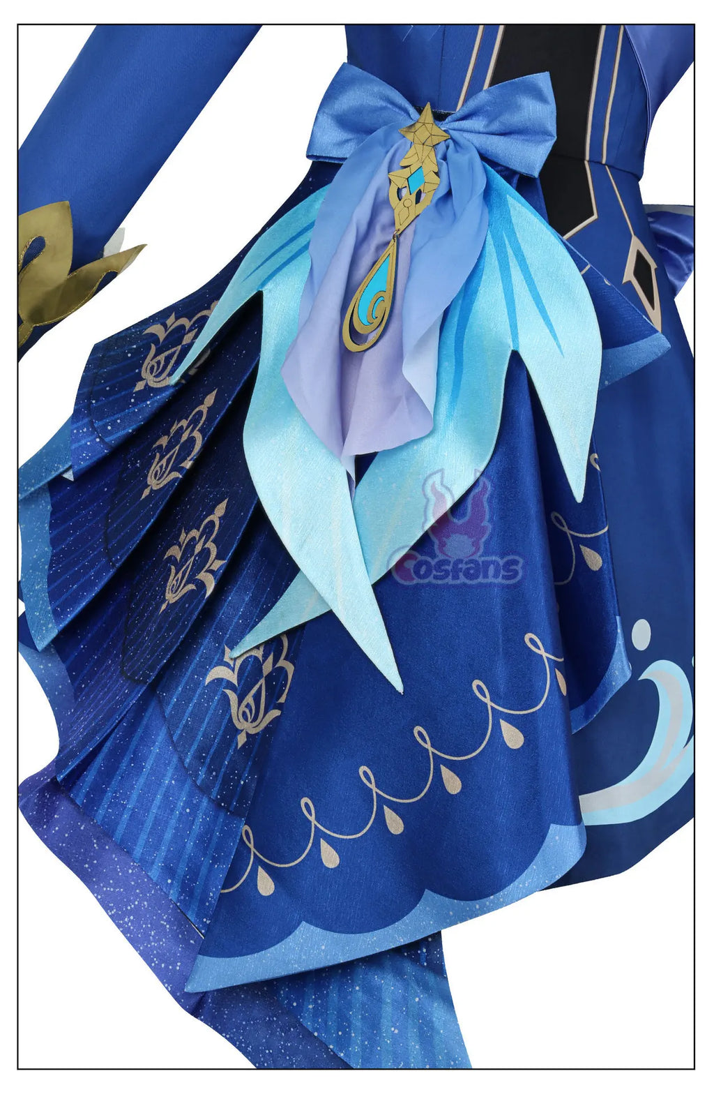 Game Impact Furina Focalors Cosplay Costume Anime Full Set With Hat Fontaine Focalors Halloween Costumes for Women