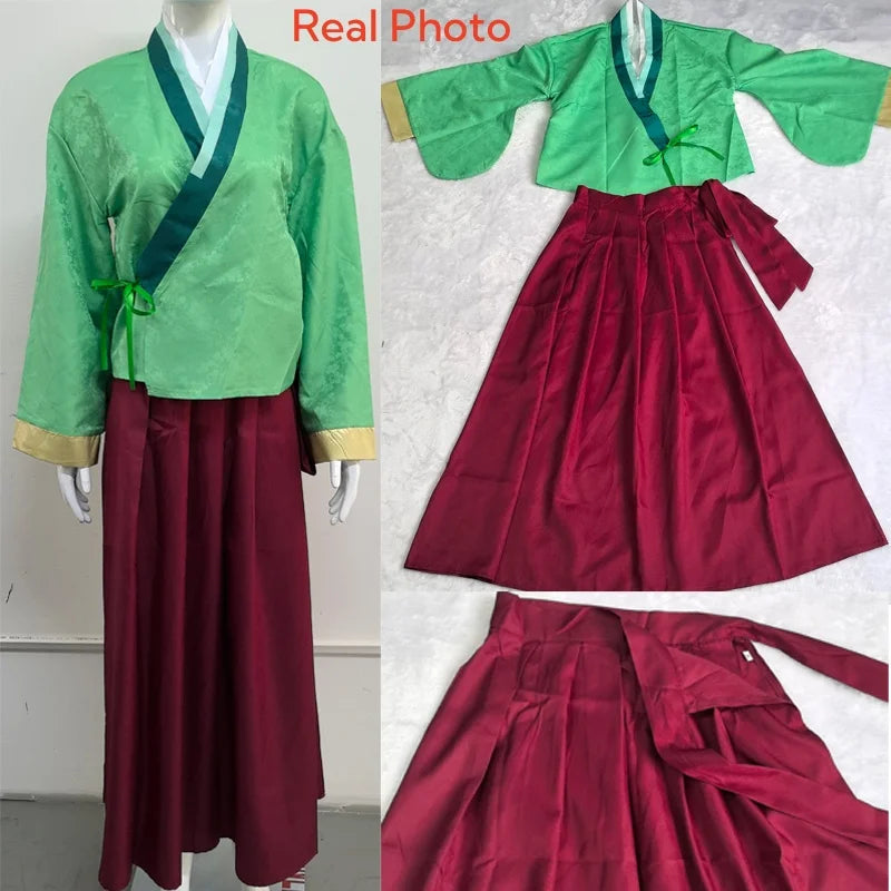 Anime Maomao Cosplay Costume | Apothecary Diaries Kimono Mao Mao Outfits