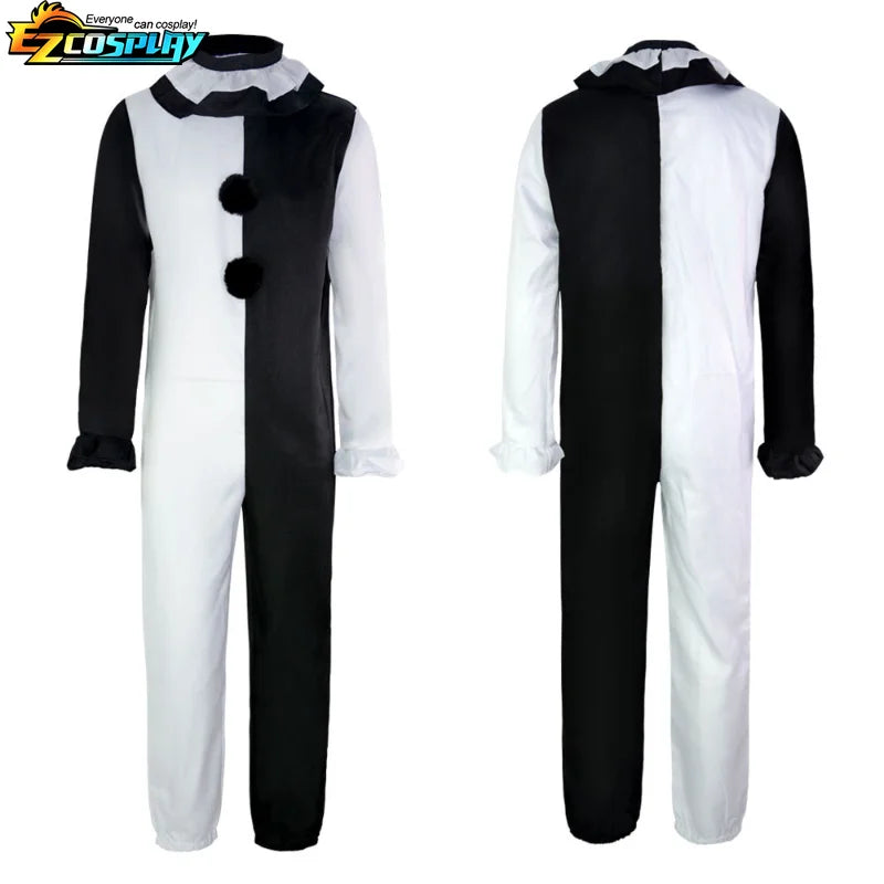 Terrifier "Art the Clown" Costume & Mask | Scary Movie Horror Cosplay (Items Sold Separately)