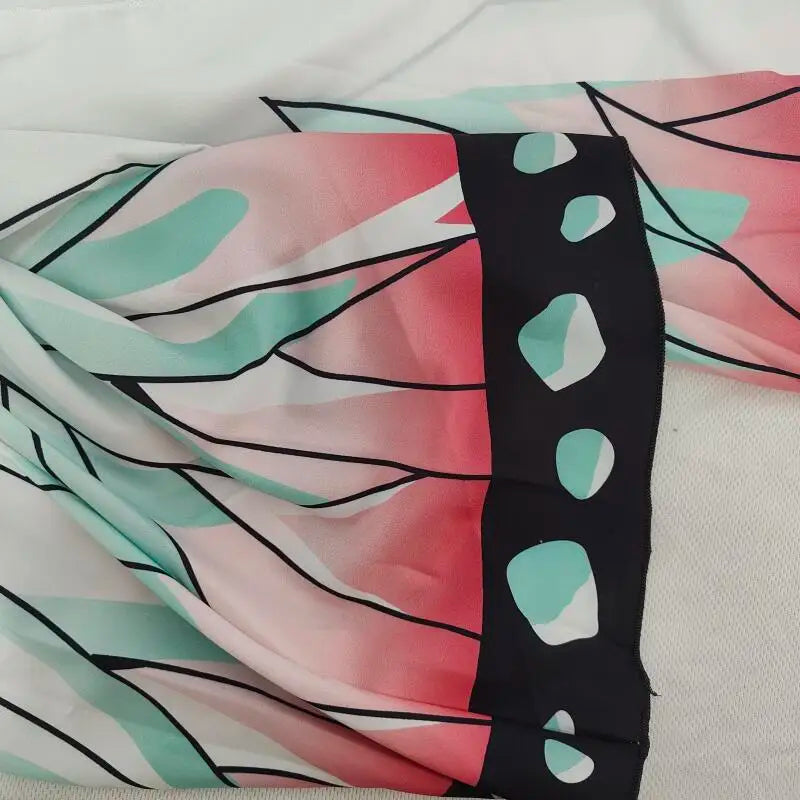 Japanese Anime Kochou Shinobu Cosplay Costume |  Kimono Cardigan