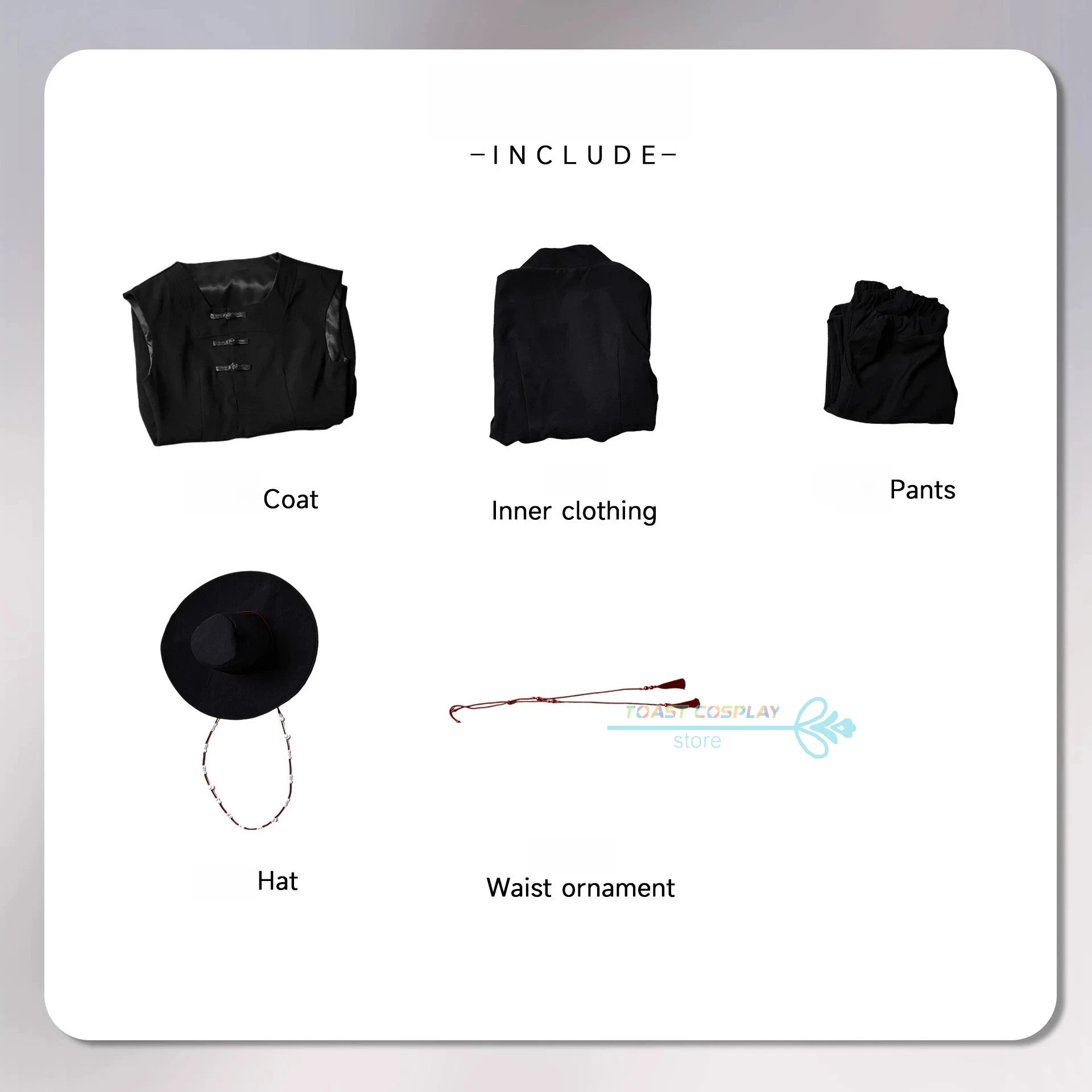 K-Pop Demon Hunter Cosplay Costume: Unisex Black Outfit for Halloween