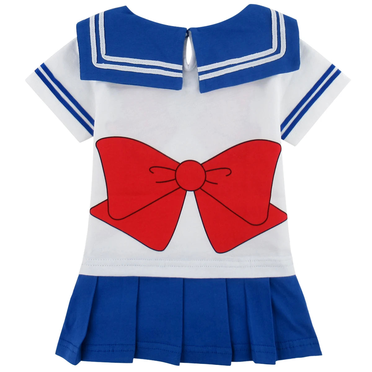 Baby Girls Sailor Moon Cosplay Bodysuit – Infant Anime Costume bodysuit Dress