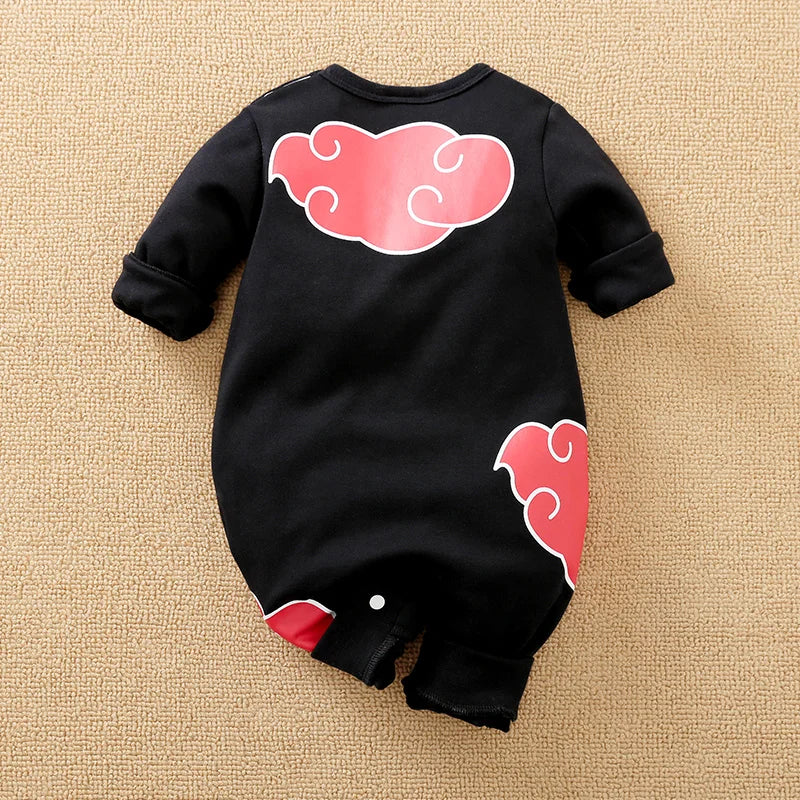 Baby Akatsuki Romper – Naruto Shippuden Anime Infant Costume