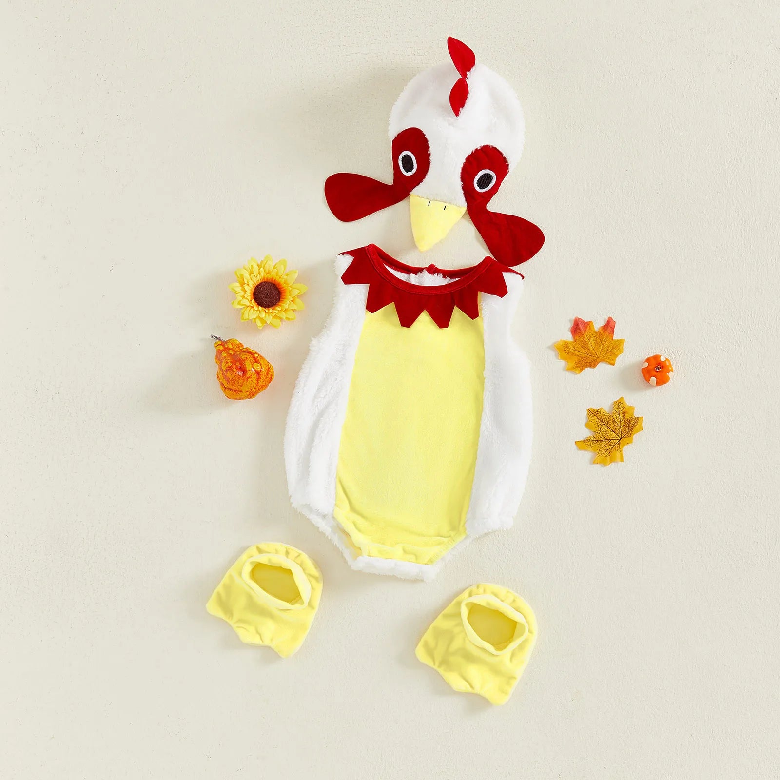 Cutest Chick in the Coop! 3-Piece Baby Costume Set - Infant Halloween Costume