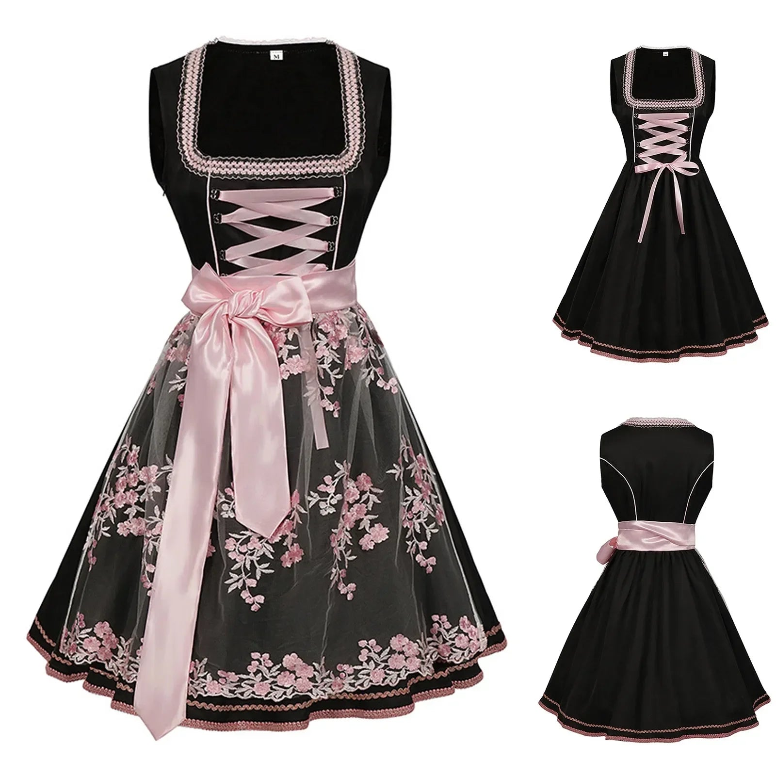 Oktoberfest Dirndl Dress: Traditional Bavarian Costume for Women