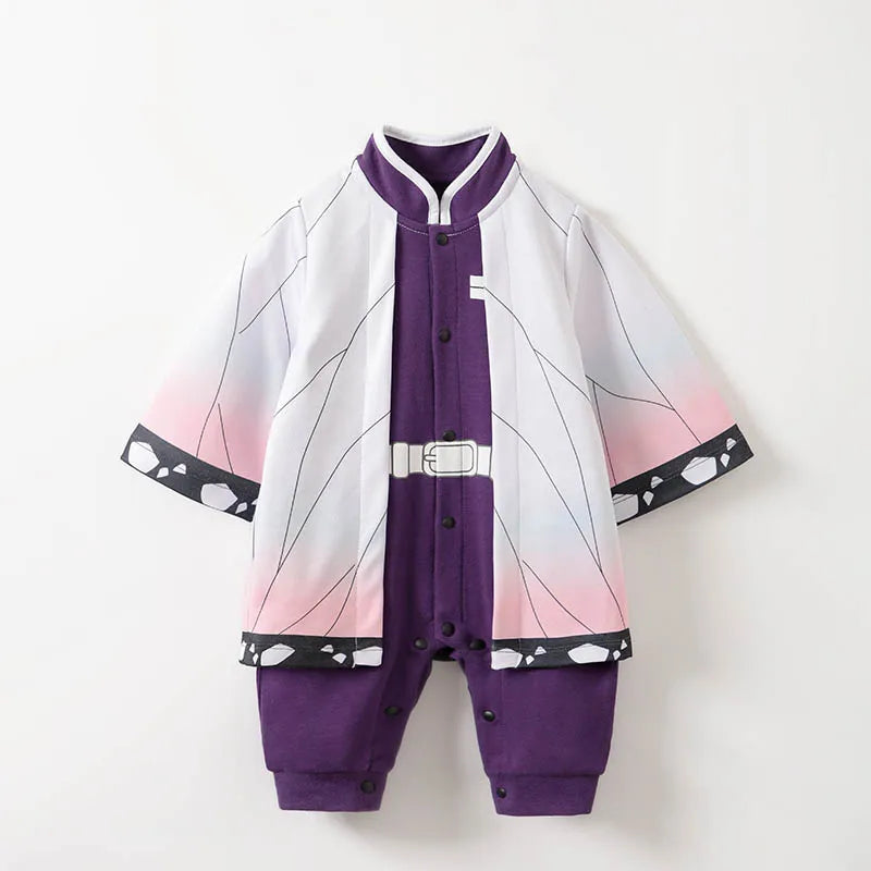 Infant Demon Slayer Kochou Shinobu Outfit – Baby Anime Cosplay dress