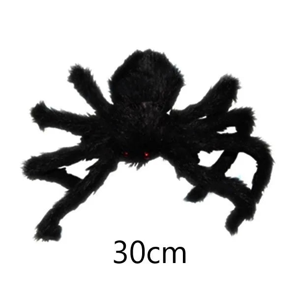 Giant Halloween Spider Decoration | Posable Hairy Spider Prop for Haunted House | Halloween Decor (Available up to 200cm!)