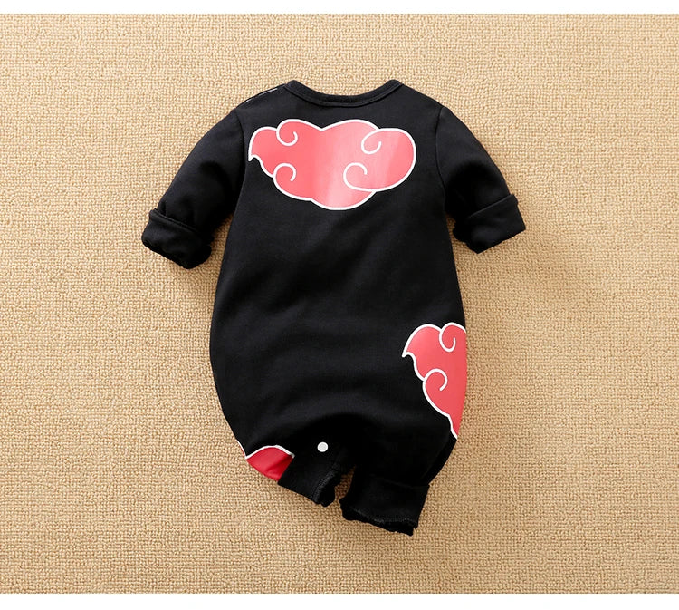 Baby Akatsuki Romper – Naruto Shippuden Anime Infant Costume