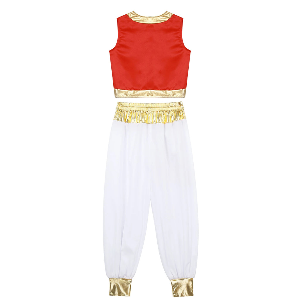 Arabian Prince Alladin Halloween Costume for Boys