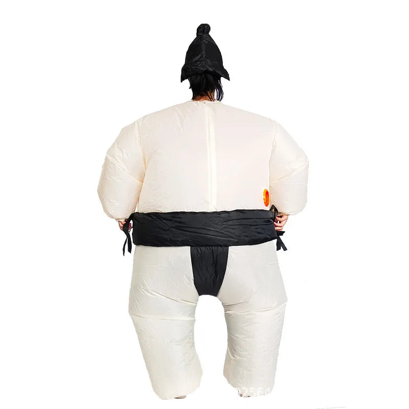 Inflatable Sumo Wrestler Costume | Funny Blow-Up Suit (Adult & Child Sizes Available)