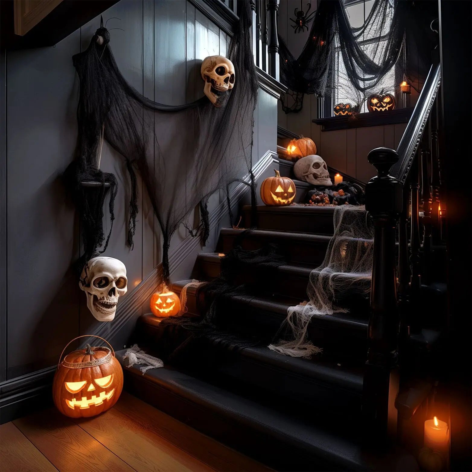 Large Creepy Cloth Spooky Gauze | Essential Haunted House Halloween Decor