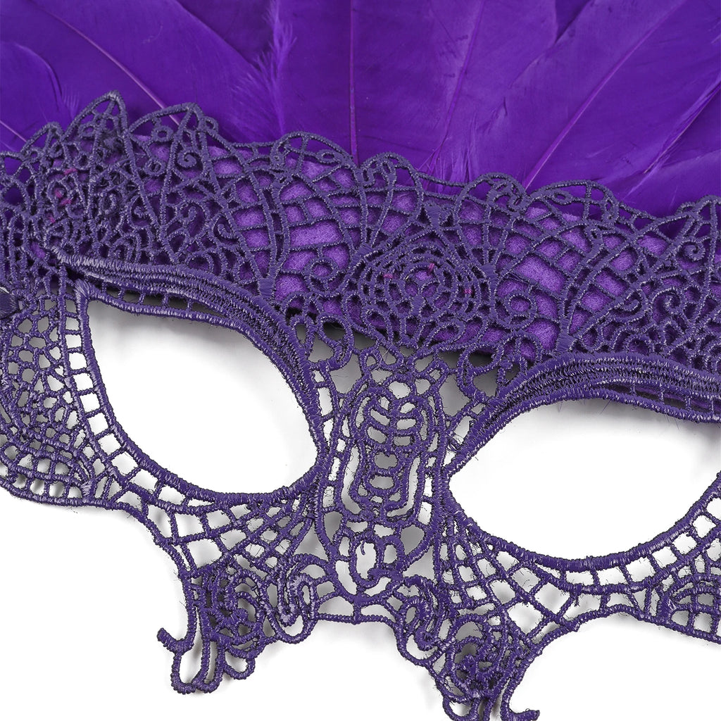 Vibrant Feather Headdress | Showgirl & Masquerade Ball Headpiece | Adult Costume Accessory