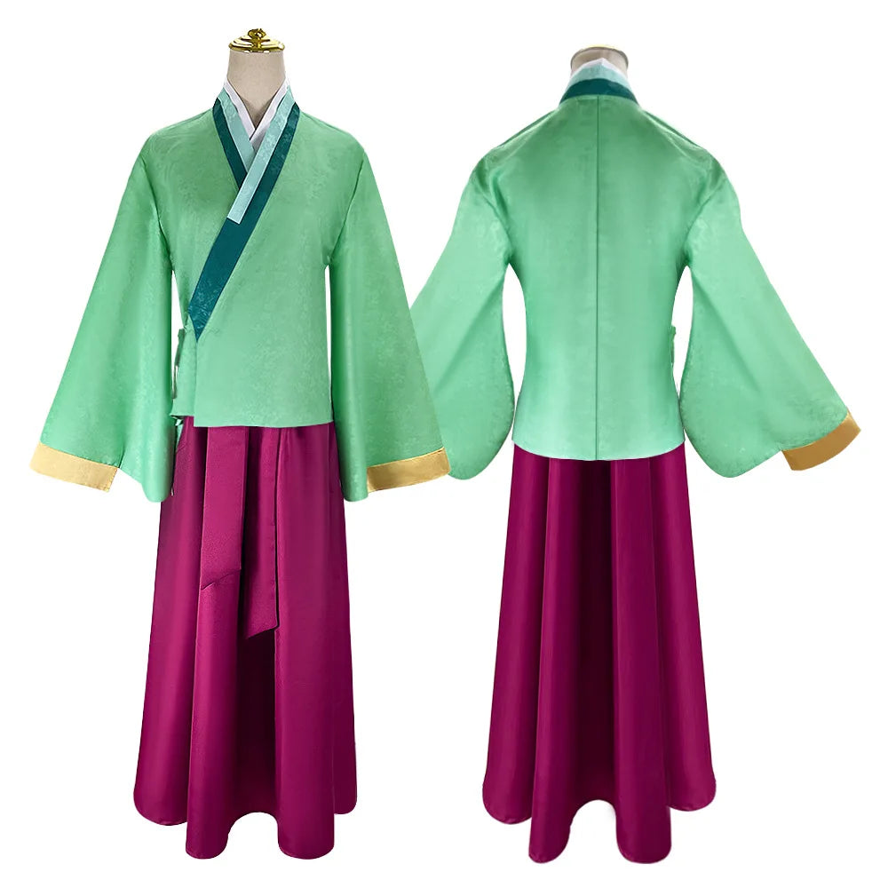 Anime Maomao Cosplay Costume | Apothecary Diaries Kimono Mao Mao Outfits