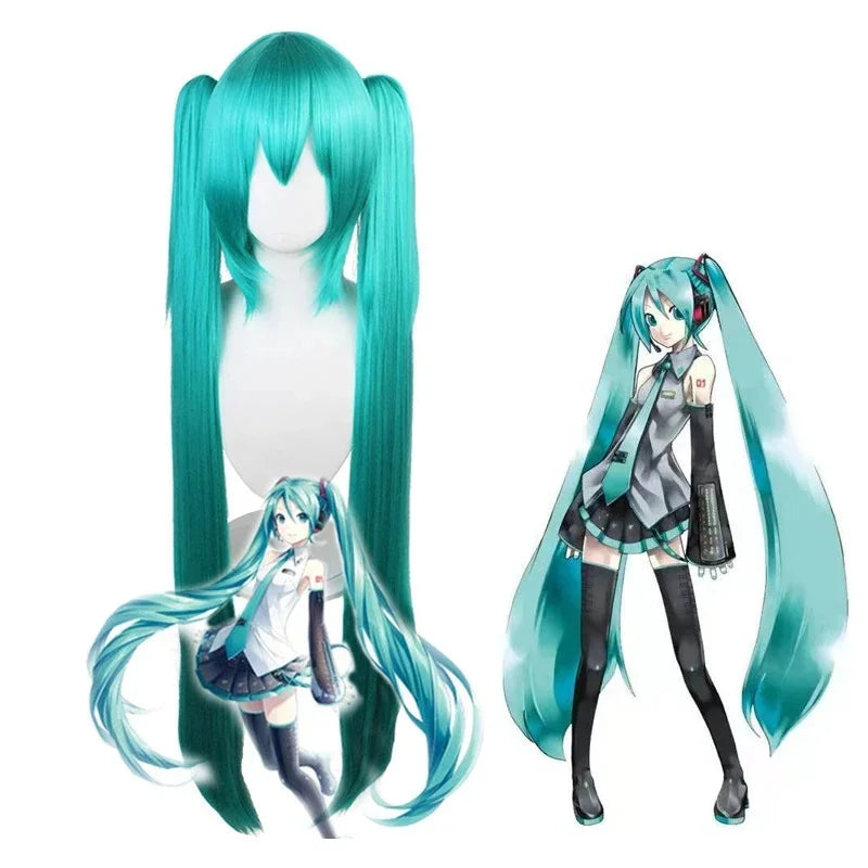 Miku Cosplay Full Set Silver Leather Fabric Suit | JK Sailor Dress High School Uniform Halloween
