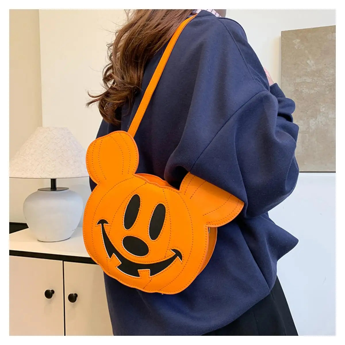 Mickey Pumpkin Crossbody Bag | Theme Park Accessory