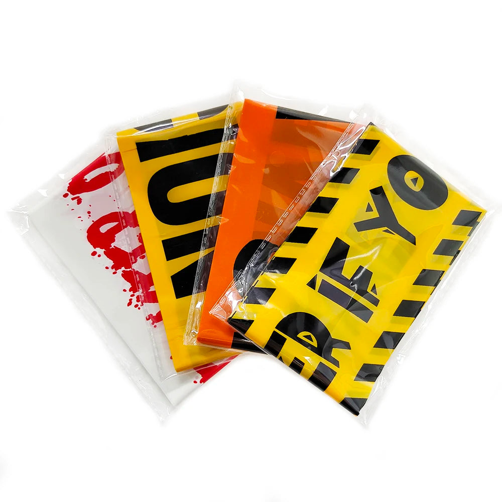 Halloween Caution Tape: Spooky "Enter If You Dare" Decoration
