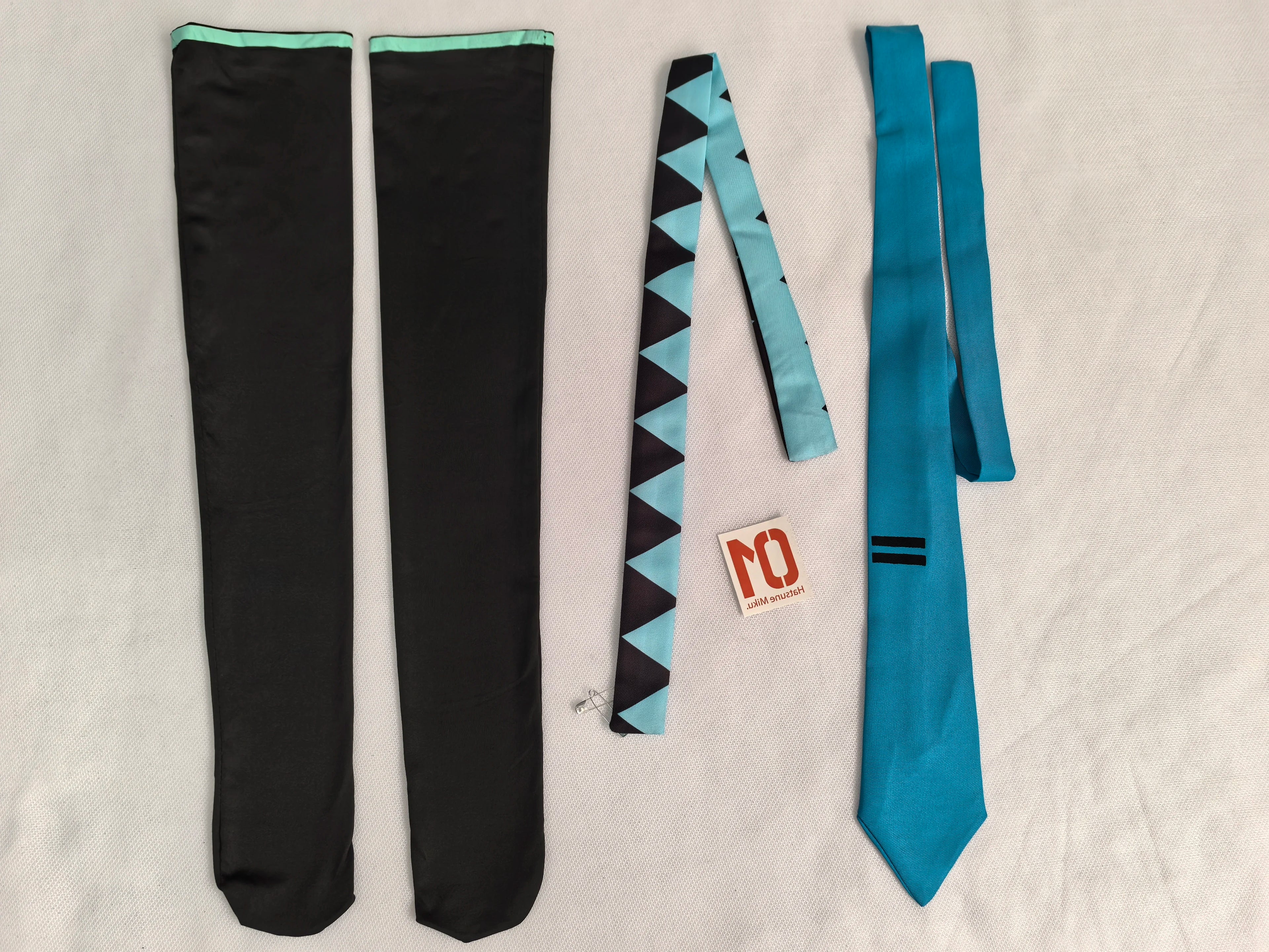 Miku Cosplay Full Set Silver Leather Fabric Suit | JK Sailor Dress High School Uniform Halloween
