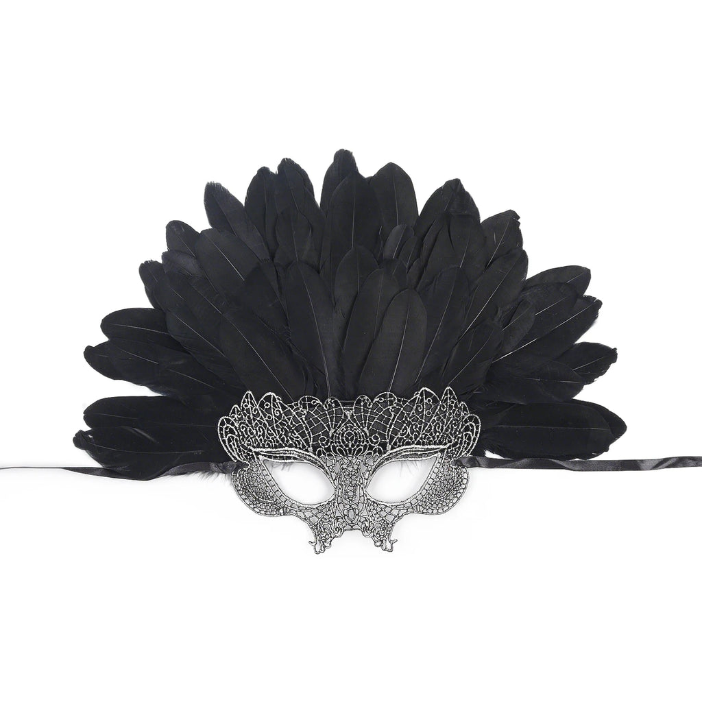 Vibrant Feather Headdress | Showgirl & Masquerade Ball Headpiece | Adult Costume Accessory