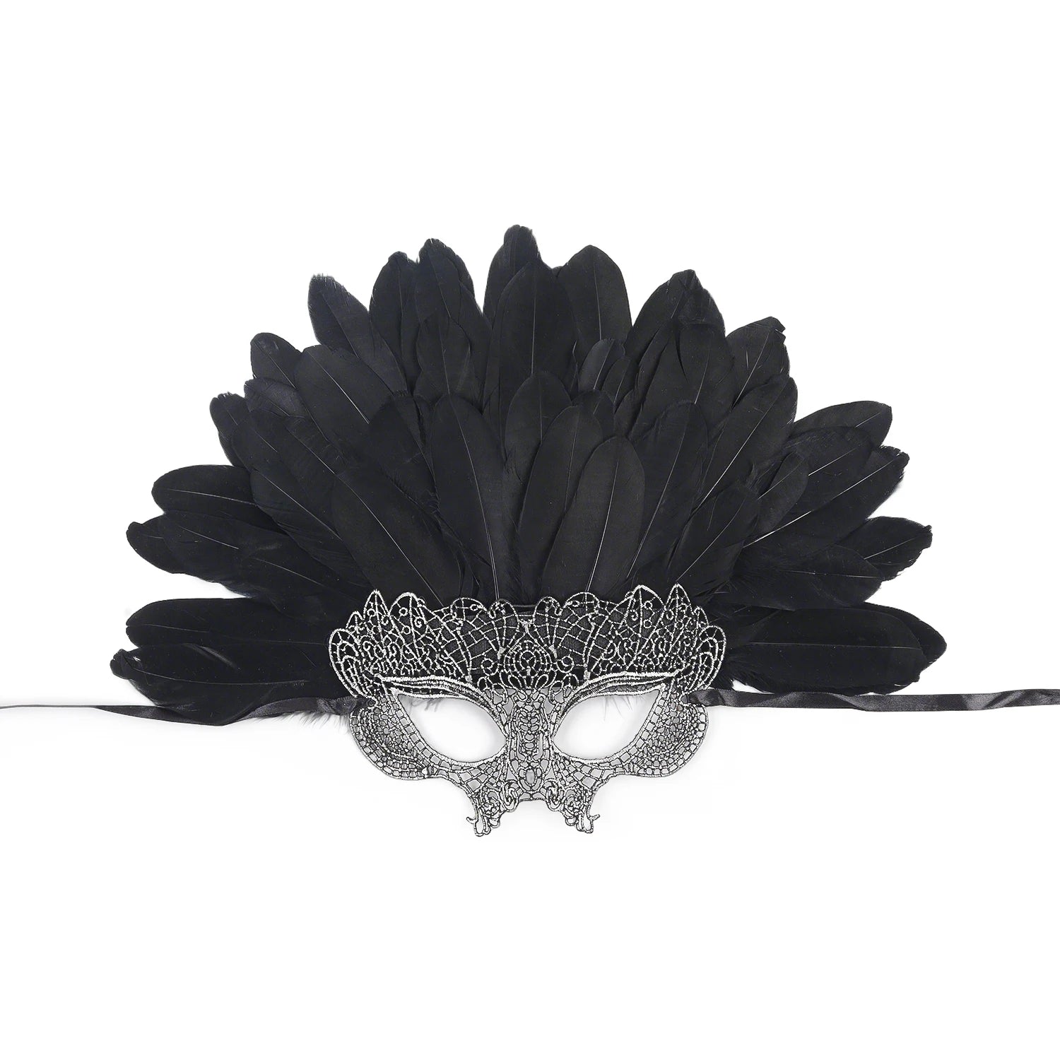 Vibrant Feather Headdress | Showgirl & Masquerade Ball Headpiece | Adult Costume Accessory