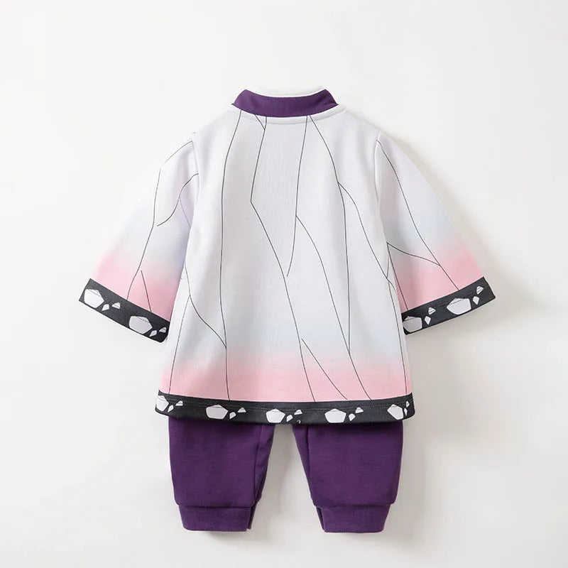 Infant Demon Slayer Kochou Shinobu Outfit – Baby Anime Cosplay dress