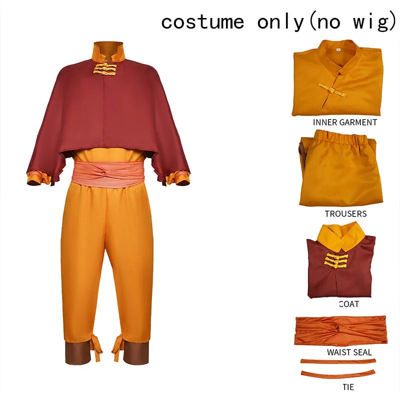 Avatar: The Last Airbender Aang Cosplay Costume