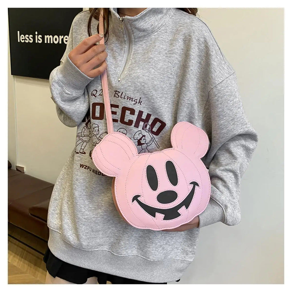 Mickey Pumpkin Crossbody Bag | Theme Park Accessory