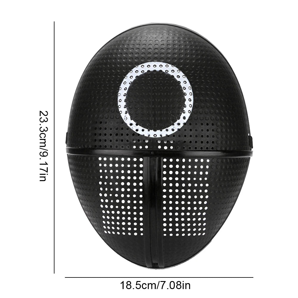 Squid Game Cosplay Masks | Choose Your Role: Front Man or Soldier (Circle, Square, Triangle)
