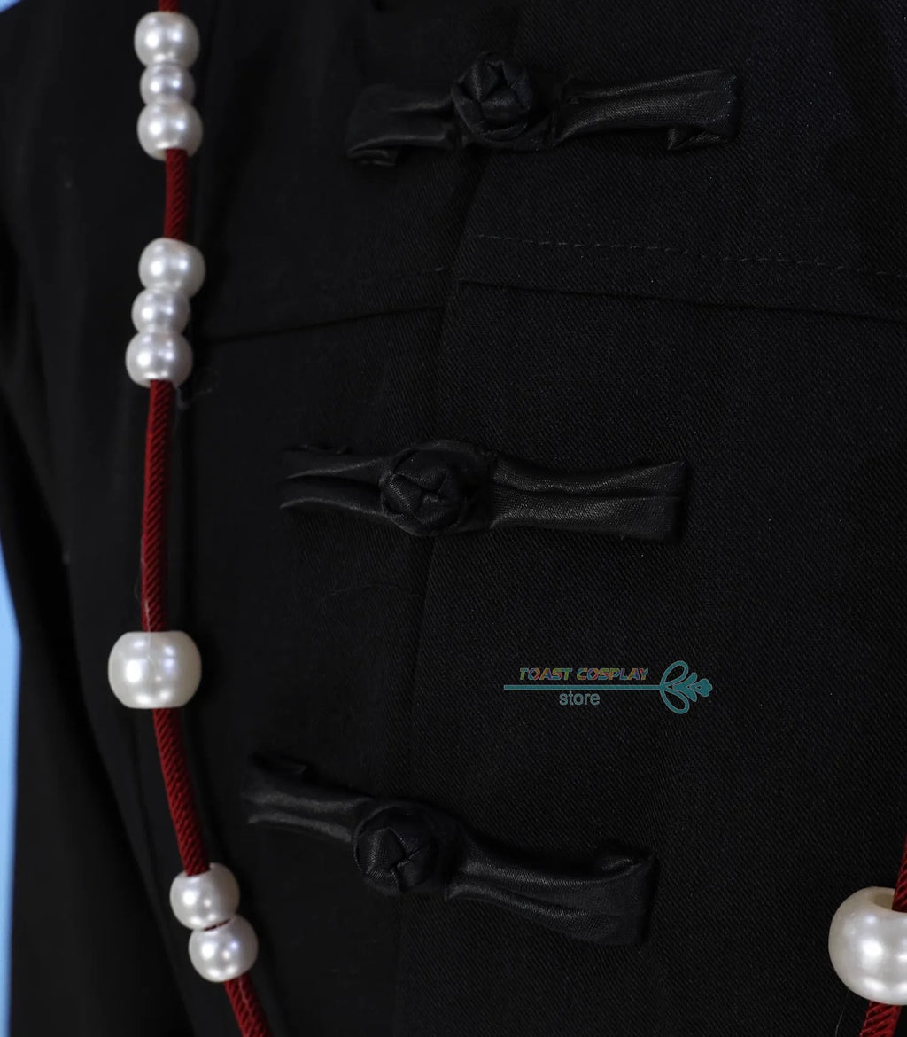 K-Pop Demon Hunter Cosplay Costume: Unisex Black Outfit for Halloween