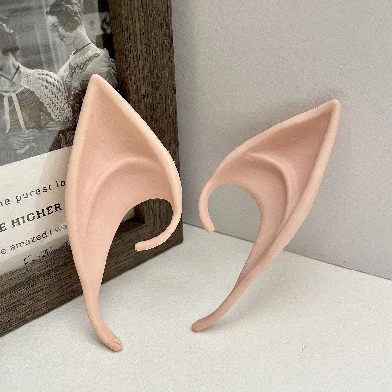 Soft Latex Elf Ears (1 Pair) | Fairy &  Pixie Prosthetic Ears for Halloween Cosplay
